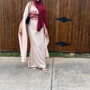 Palestinian thobe caftan abaya modest